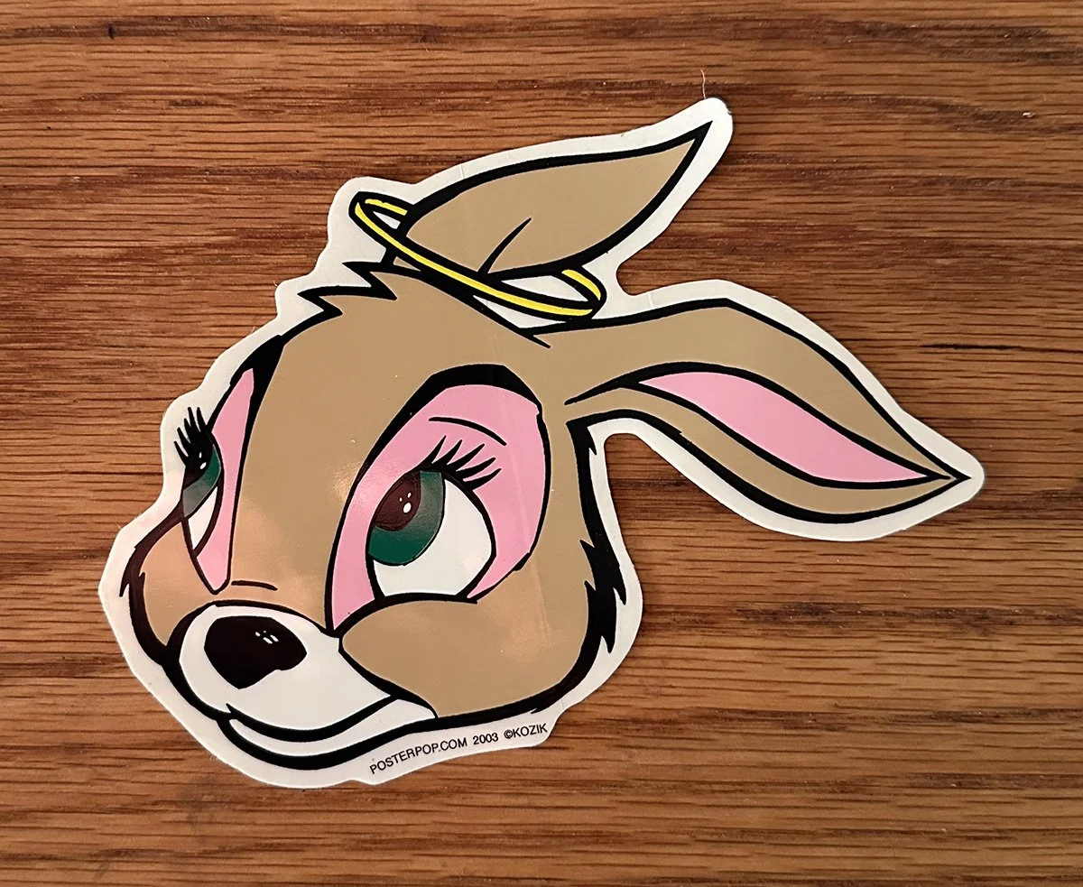 Kozik Bunny Good Original Poster Pop Sticker — PosterPop.com